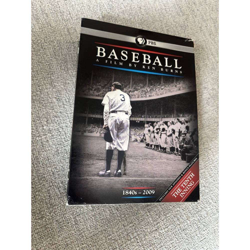 Baseball: A Film by Ken Burns Includes 10th Inning DVD Set 11 Discs PBS Films - Picture 1 of 13